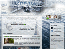 Tablet Screenshot of lost-fans.de